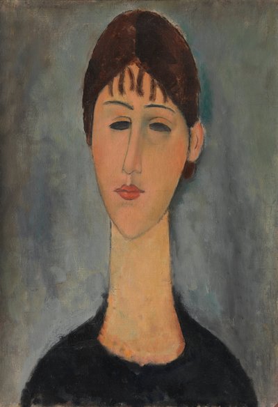 Porträt von Mme Zborowska von Amedeo Modigliani